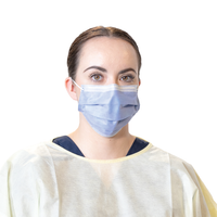 ASTM Level 3 Mask, Ear Loops, Indigo
