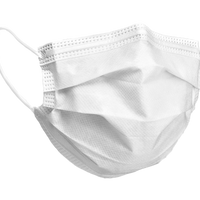 ASTM Level 3 Soft Mask, Ear Loops, White