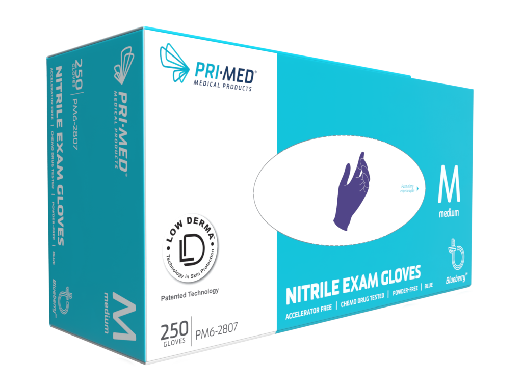 Blueberry™ Nitrile Exam Gloves