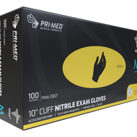 Vital™ 10.5" Cuff Nitrile Exam Gloves